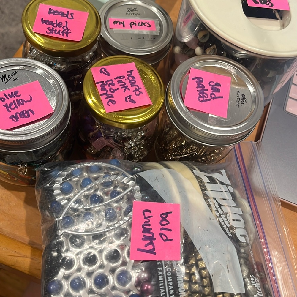 Themed Jewelry Mystery Jars and Bags